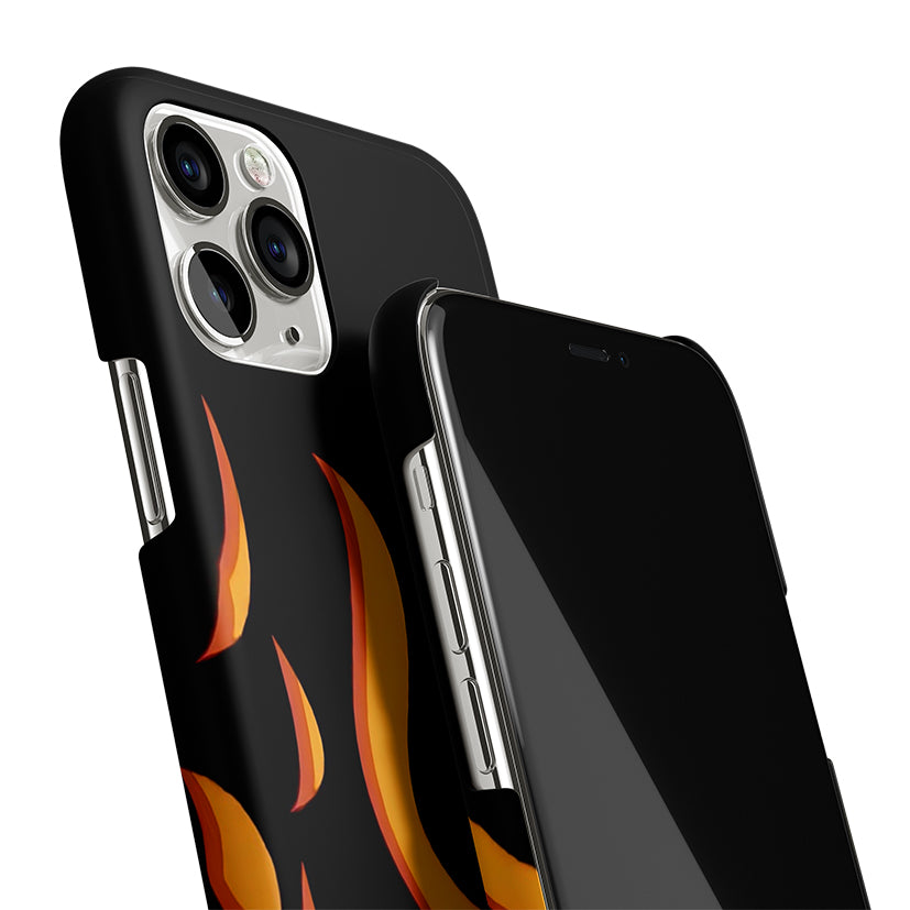 Orange Flames | Matte Case