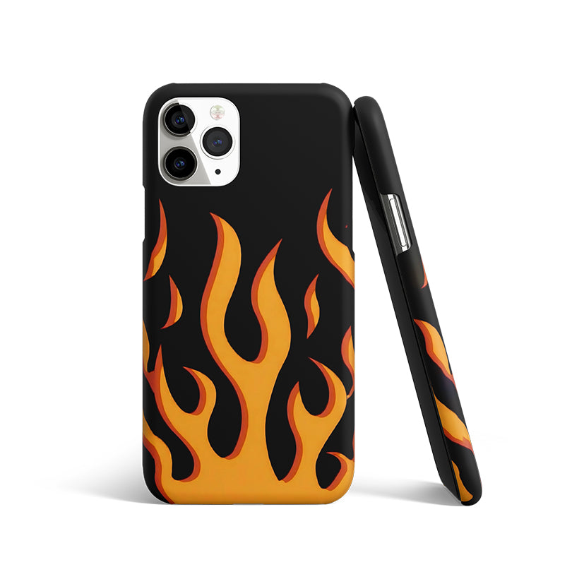 Orange Flames | Matte Case