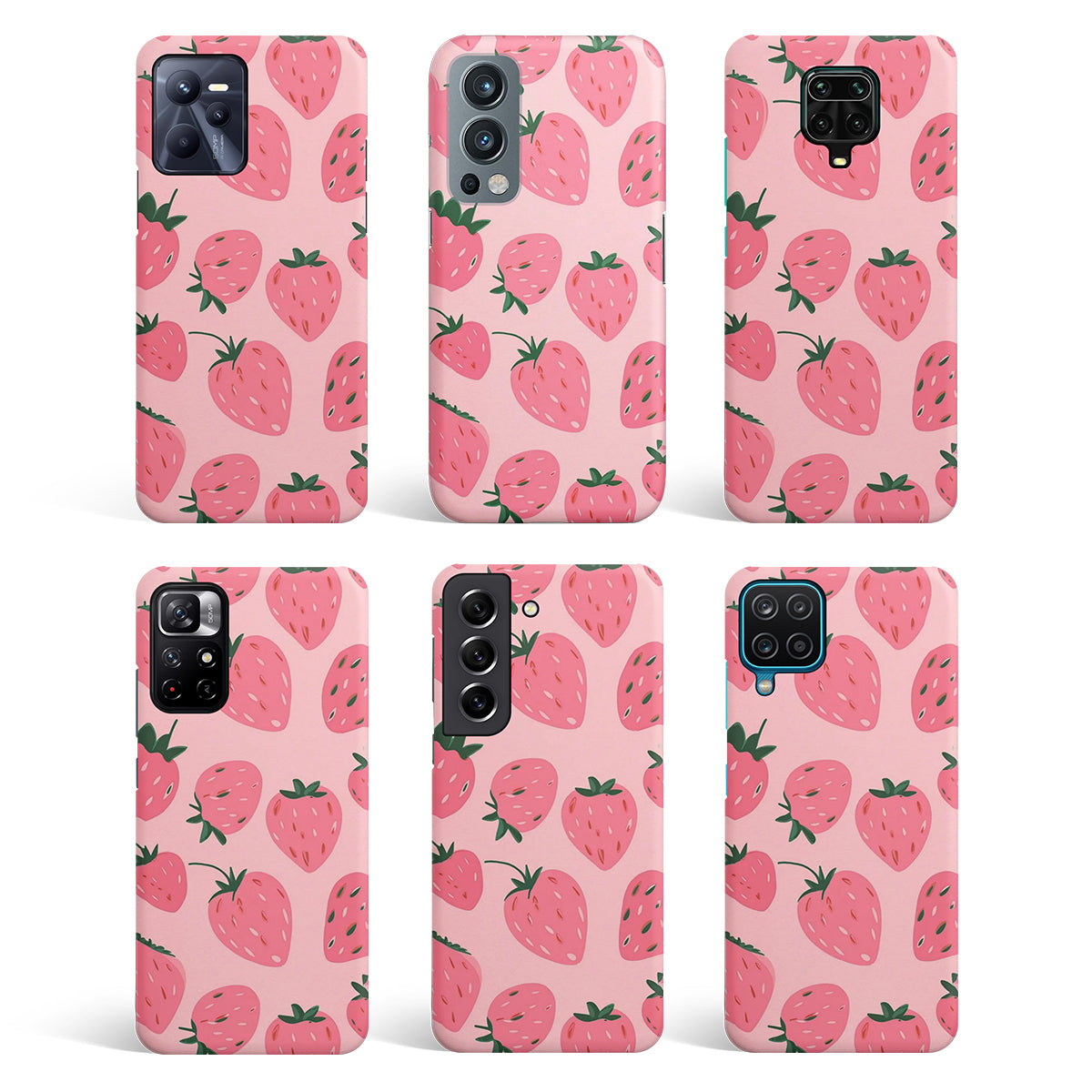 Pink Strawberries | Matte Case