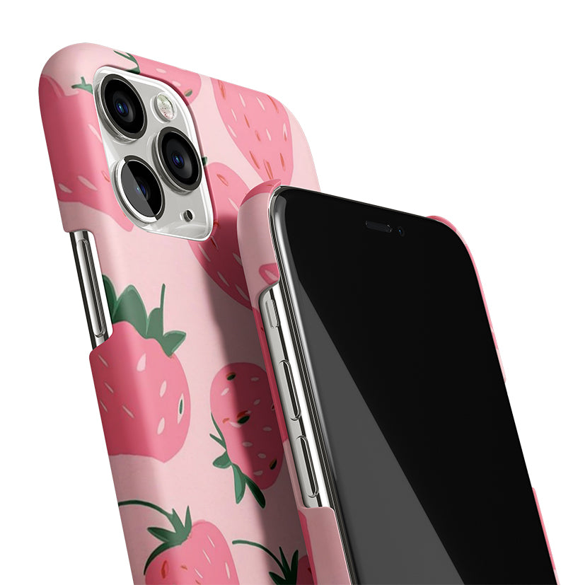 Pink Strawberries | Matte Case