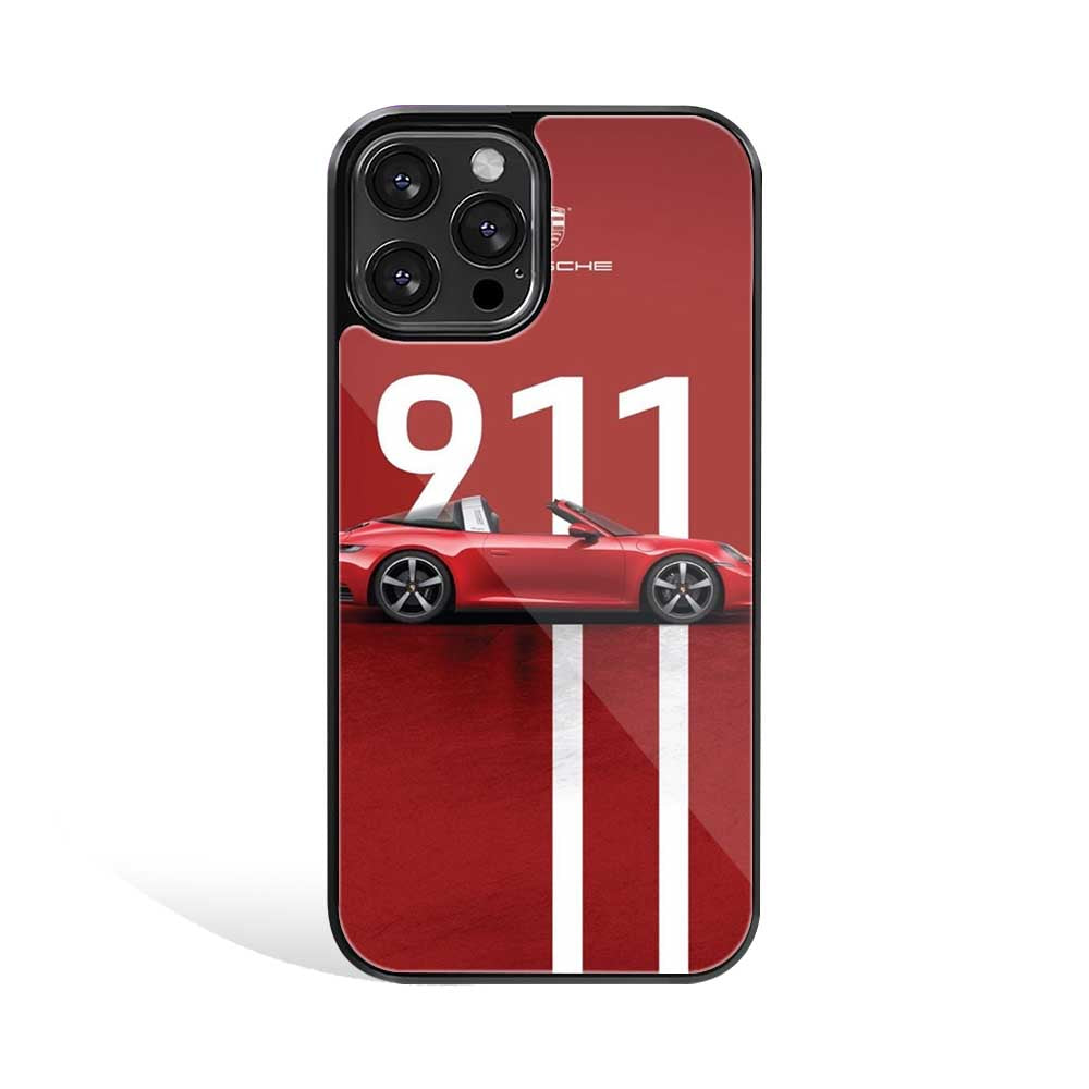 Porsche Red | Glass Case