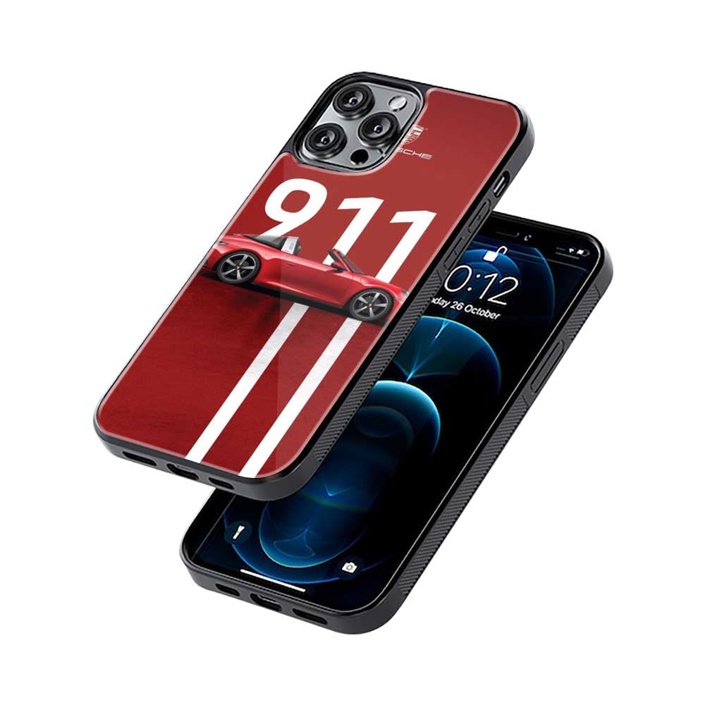 Porsche Red | Glass Case