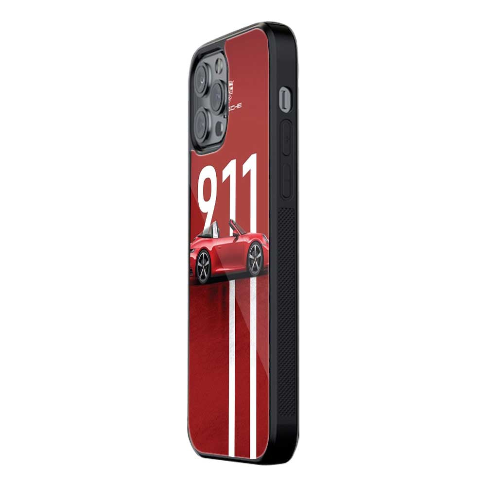 Porsche Red | Glass Case