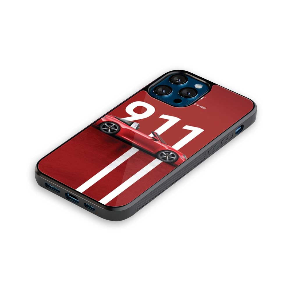 Porsche Red | Glass Case