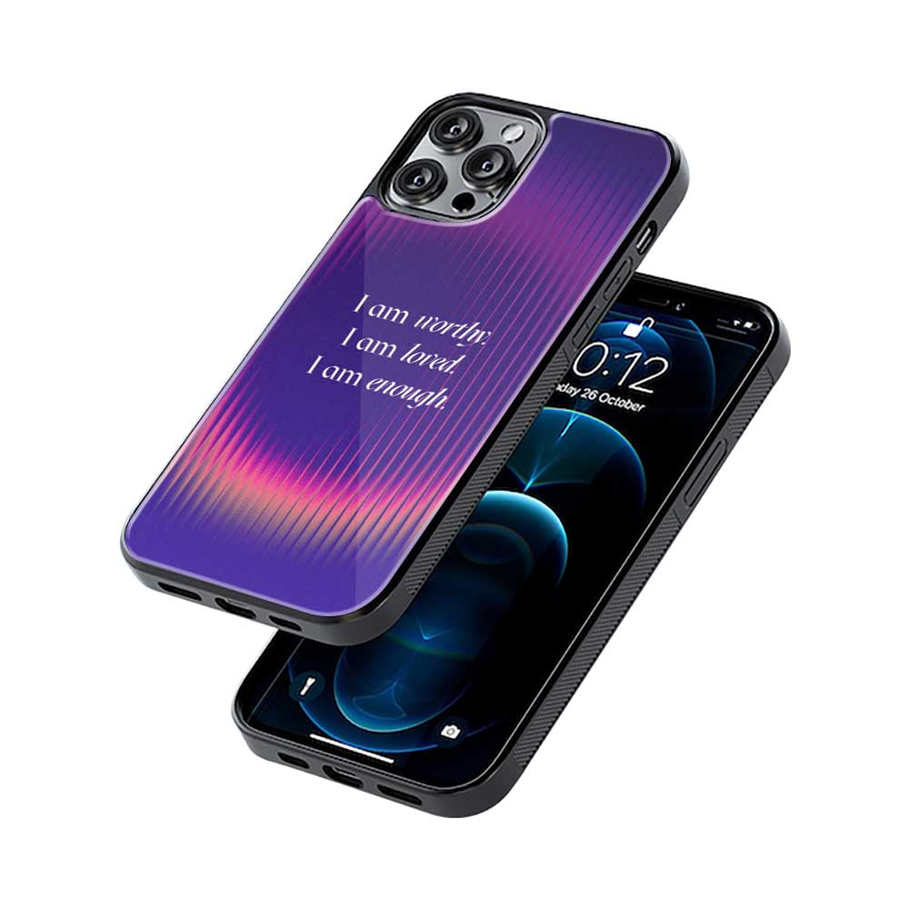 Purple Affirmation | Glass Case