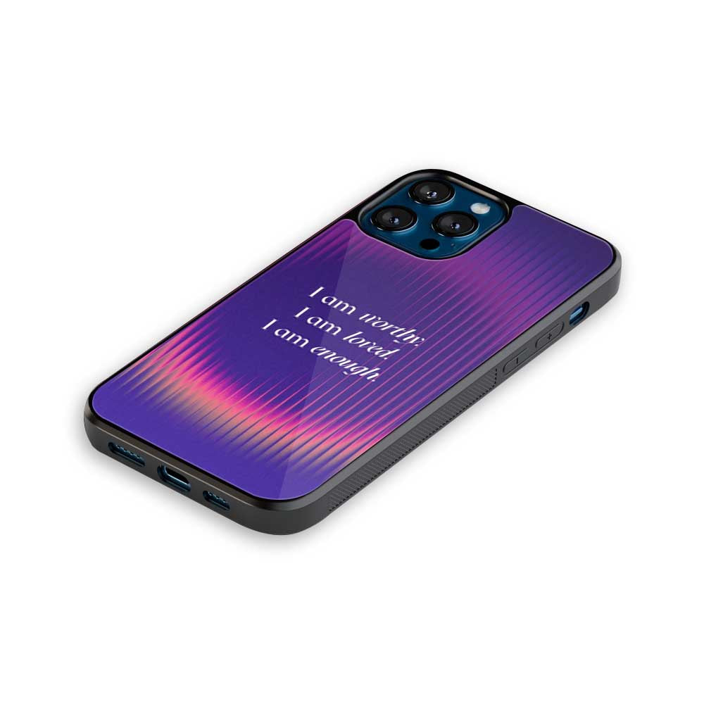 Purple Affirmation | Glass Case