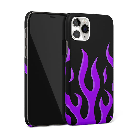 Purple Flames | Matte Case