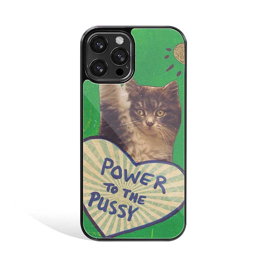 Pussy in Power | Glass Case