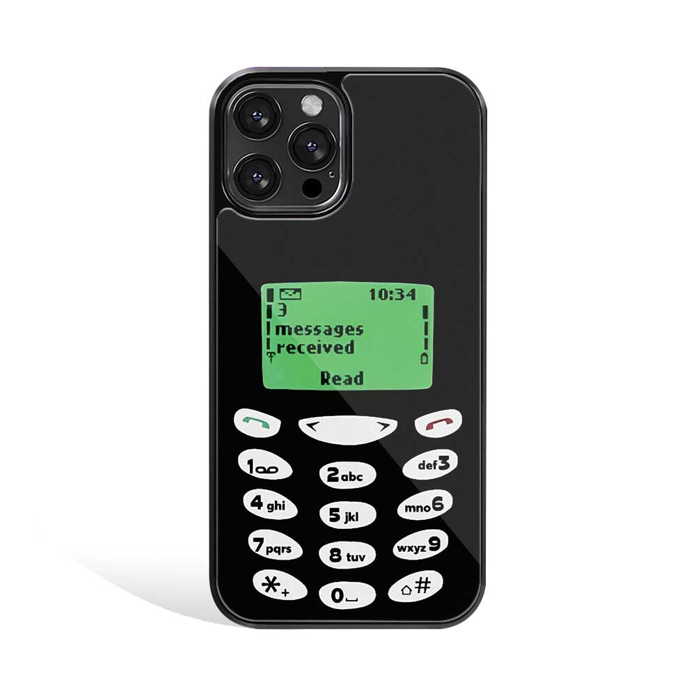 Retro Phone | Glass Case
