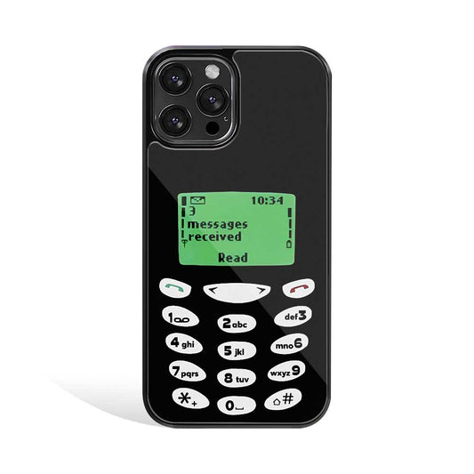 Retro Phone | Glass Case