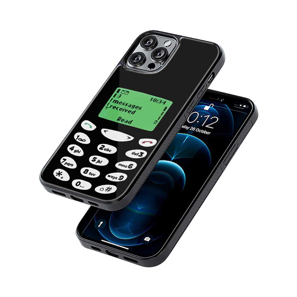 Retro Phone | Glass Case