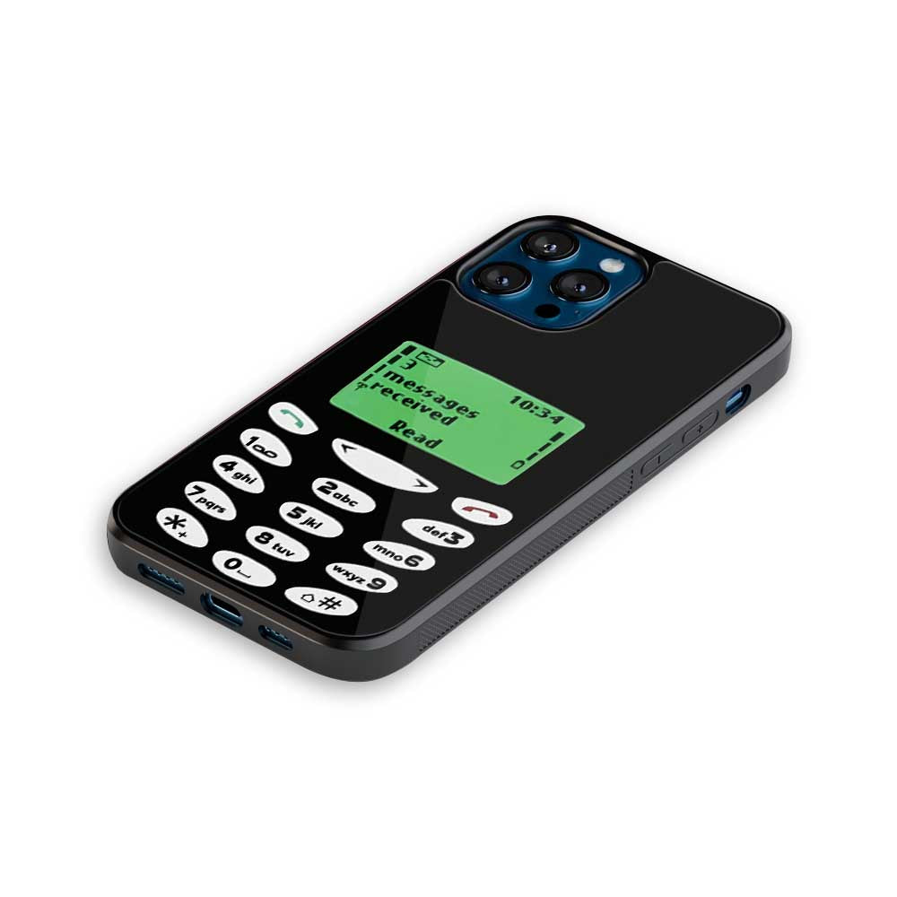 Retro Phone | Glass Case
