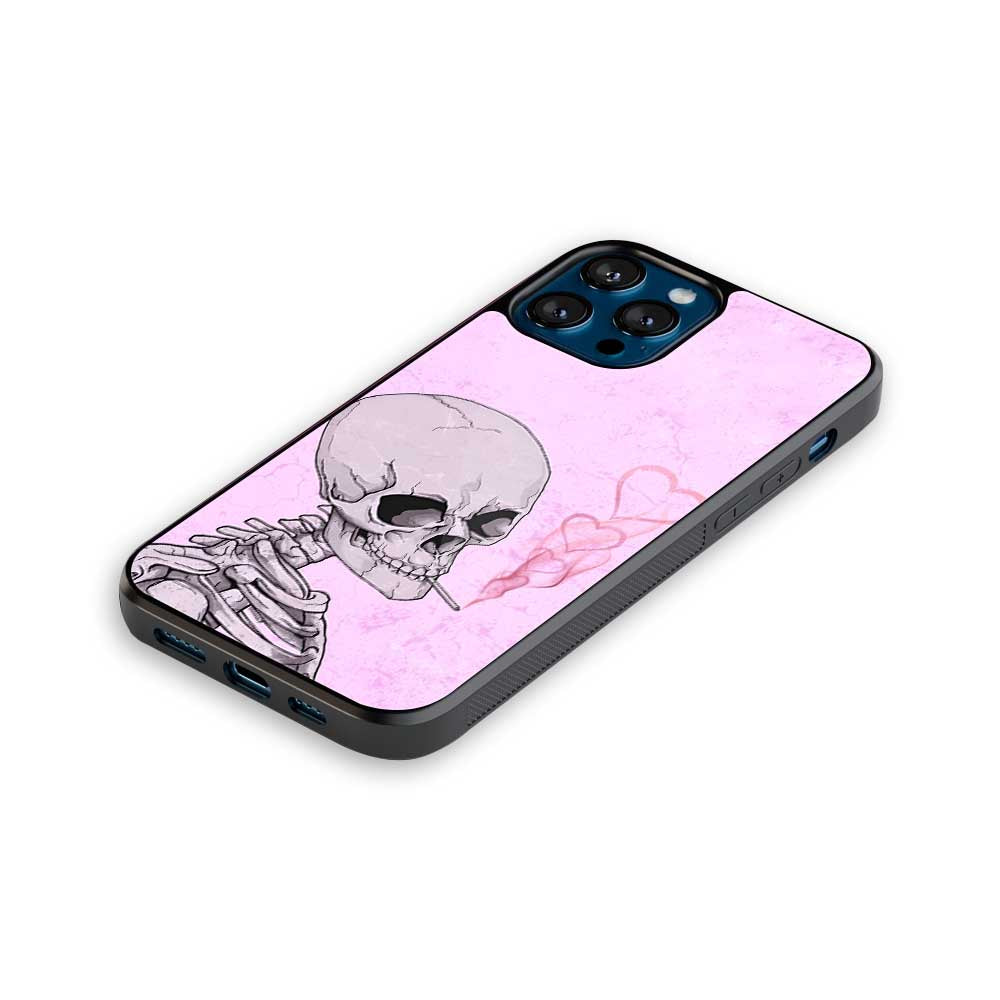 Skeleton Love | Glass Case