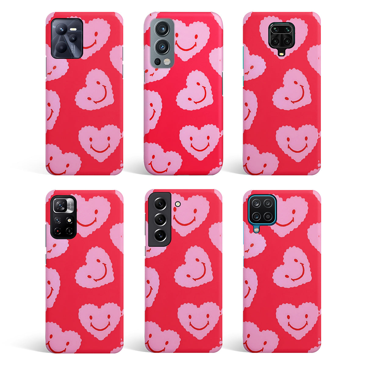 Smiley Hearts | Matte Case