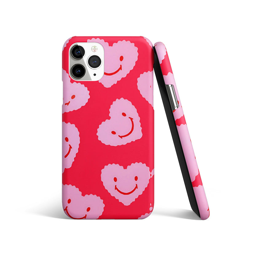 Smiley Hearts | Matte Case