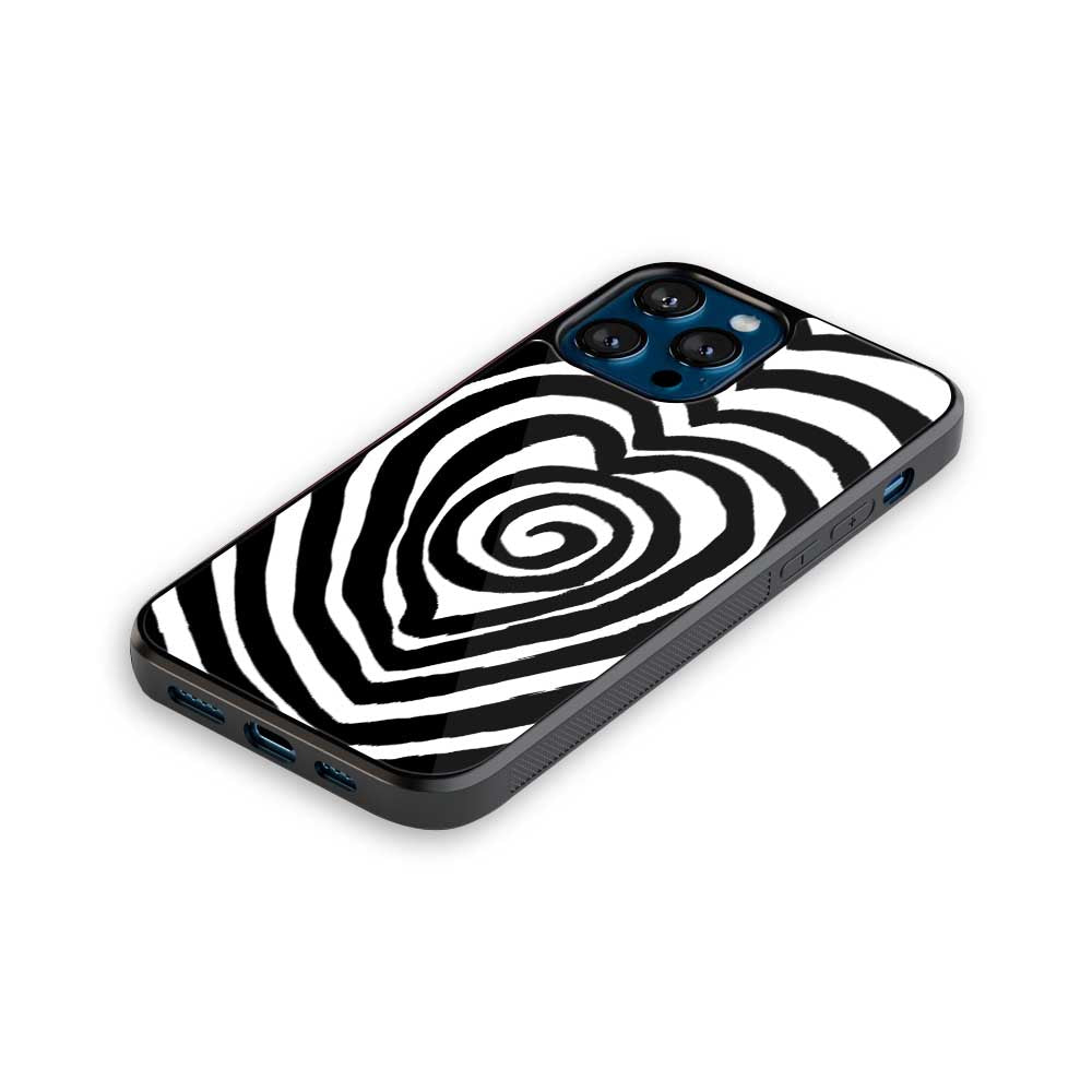 Spiral Hearts | Glass Case