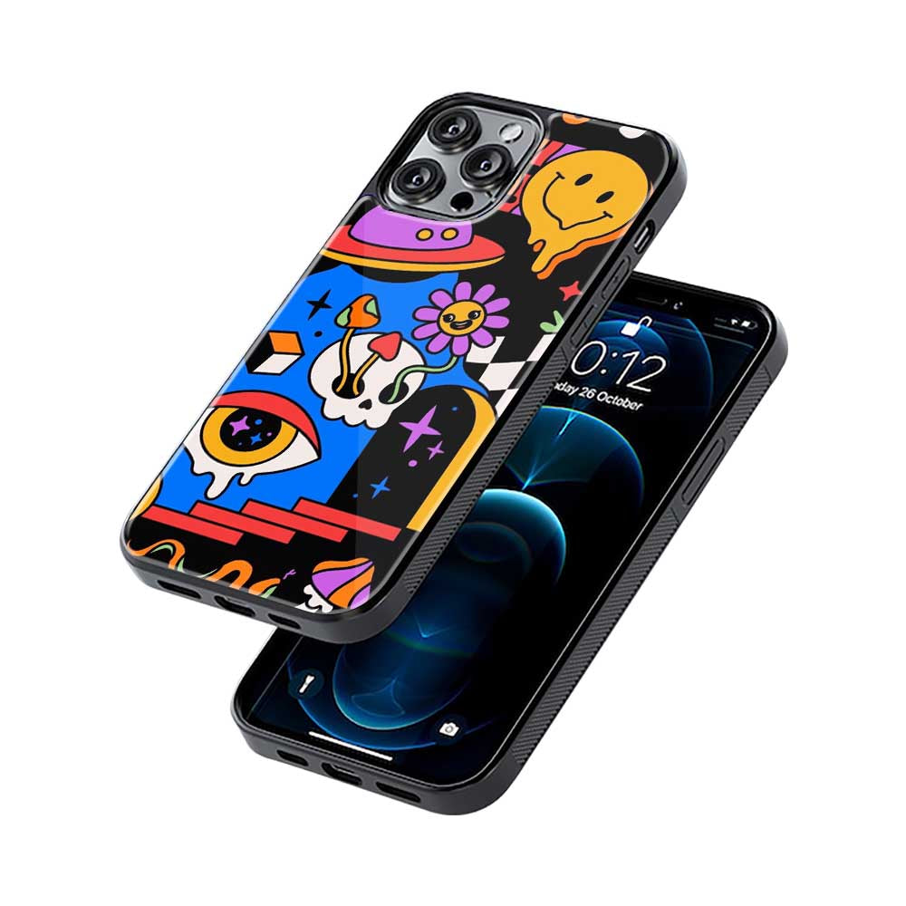 Trippy Mood | Glass Case