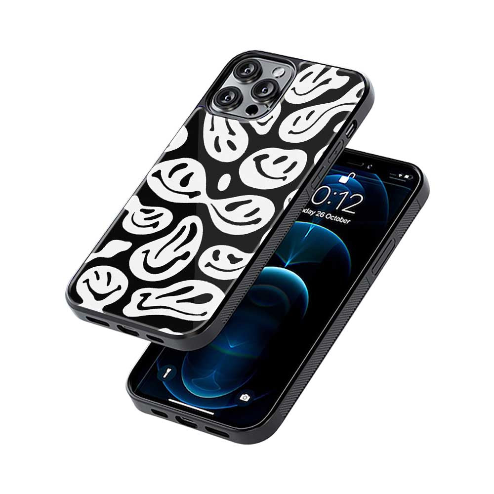 Trippy Smiley | Glass Case