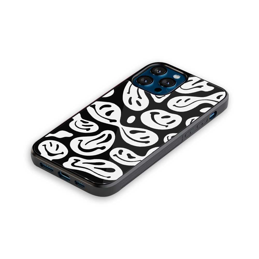 Trippy Smiley | Glass Case