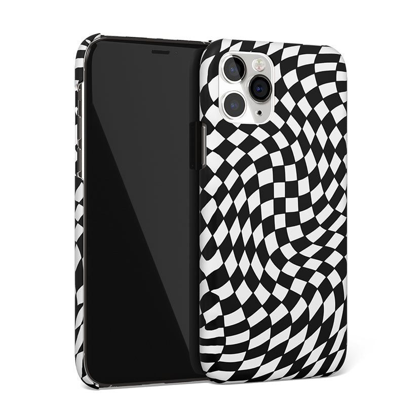Warped Checkered | Matte Case