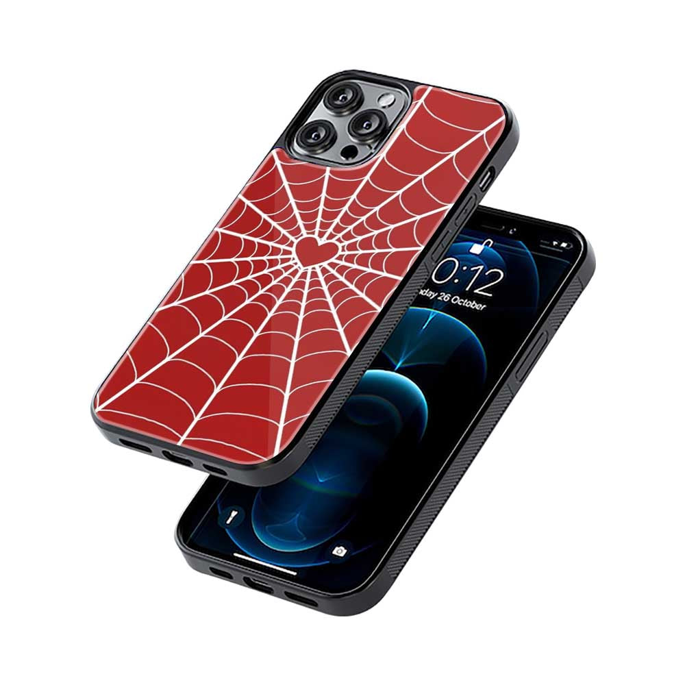 Web Heart | Glass Case