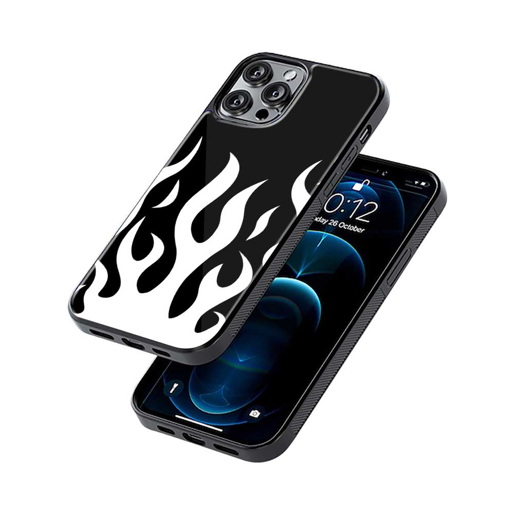 White Flames | Glass Case
