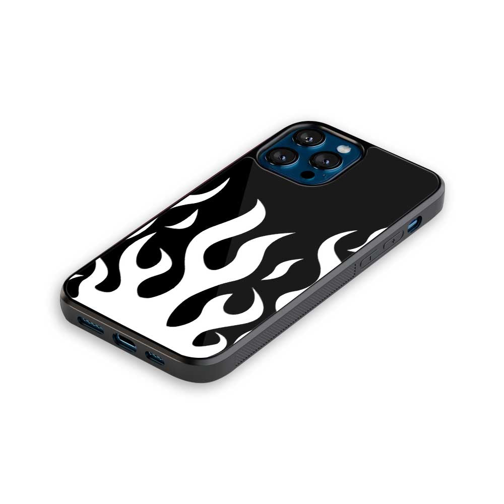 White Flames | Glass Case