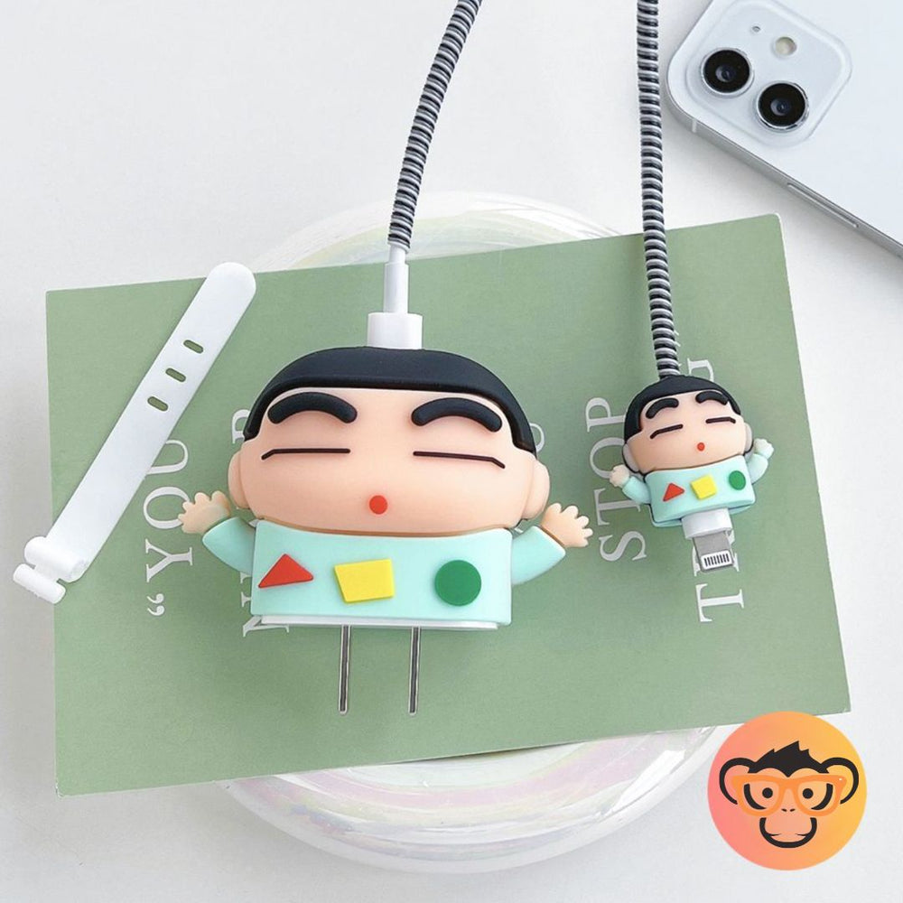 ‘Shinchan’ Iphone Charger Cover