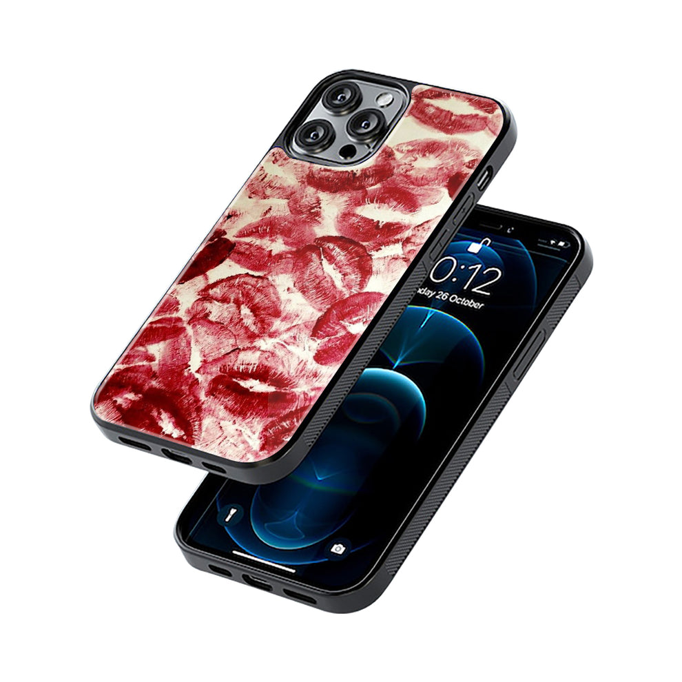 Red Lips | Glass Case