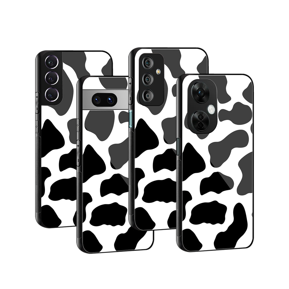Cow Print | Glass Case