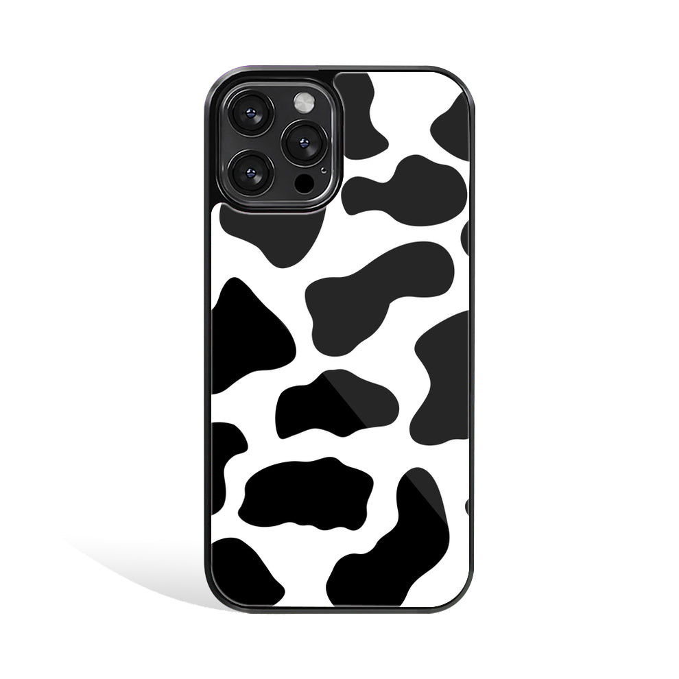 Cow Print | Glass Case