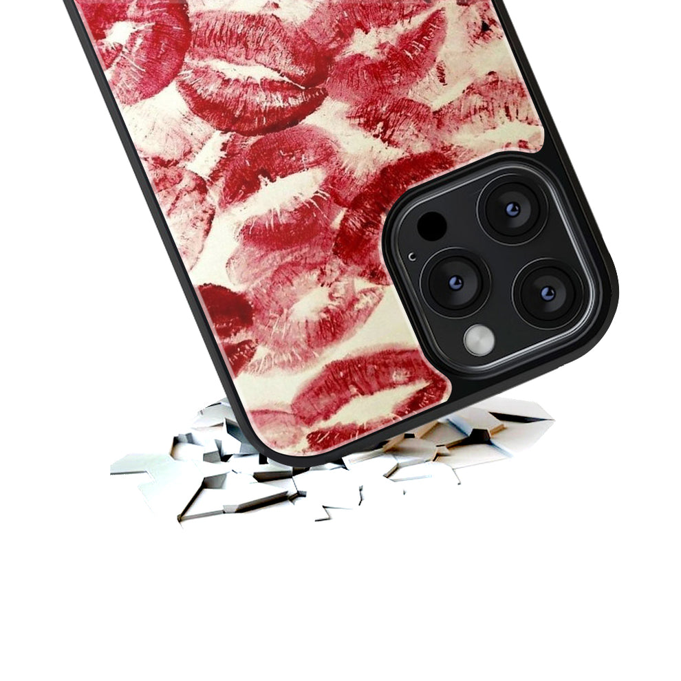 Red Lips | Glass Case