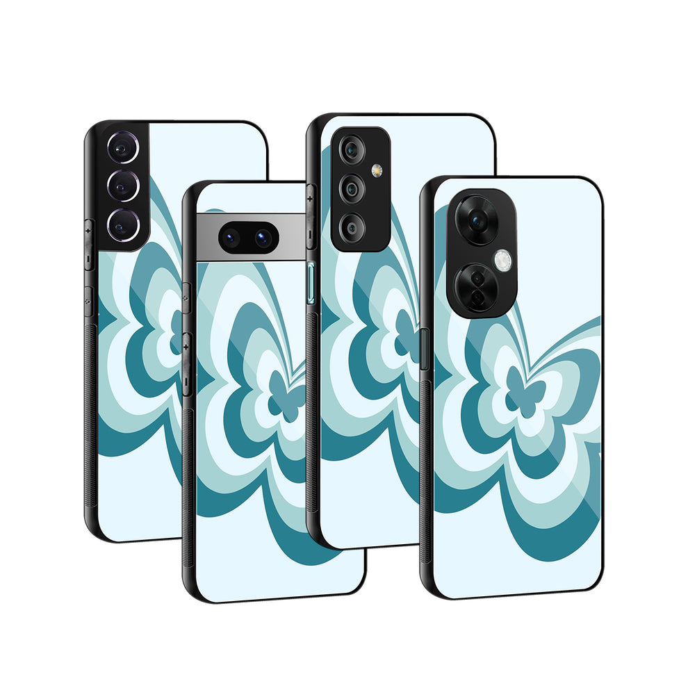 Blue Butterfly | Glass Case
