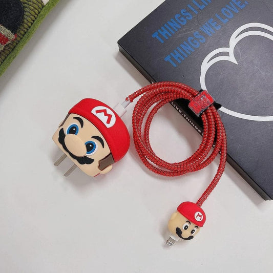 Mario Mood Iphone Charger Cover