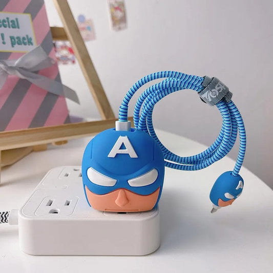 Hero Cap Iphone Charger Cover