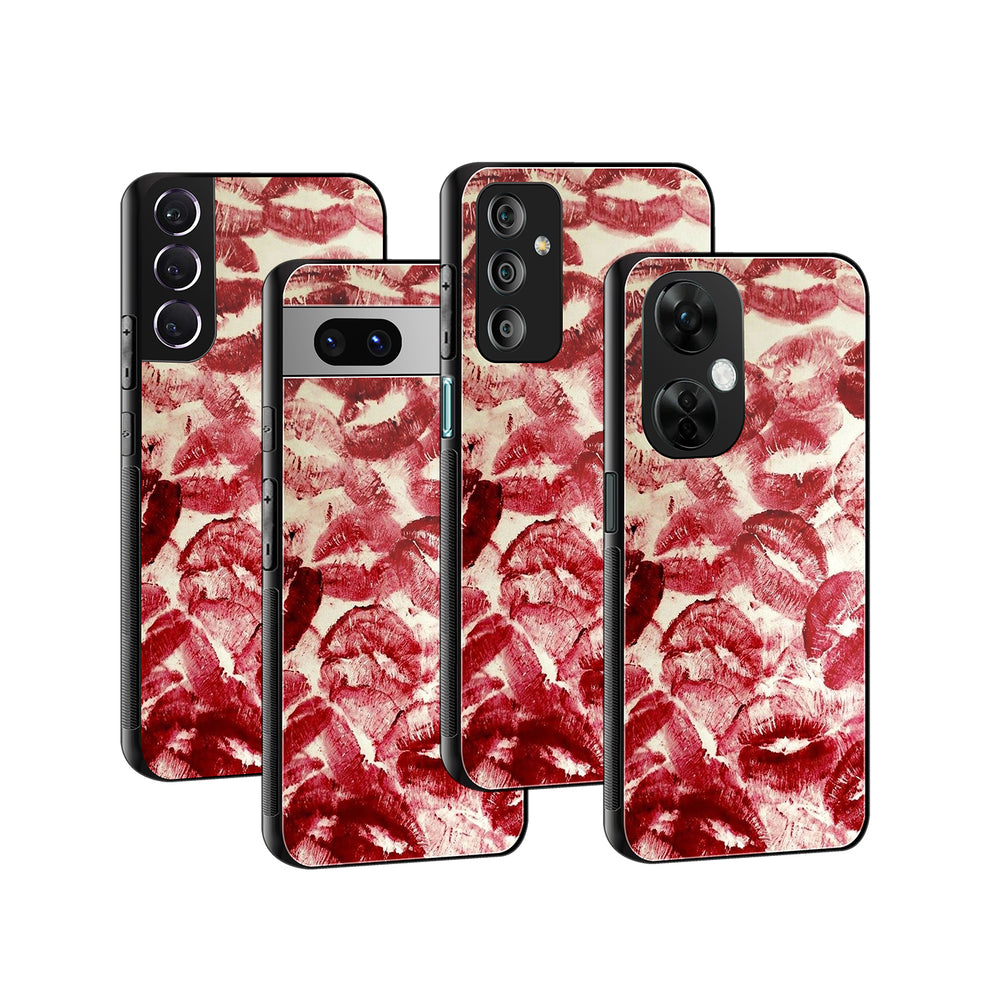 Red Lips | Glass Case