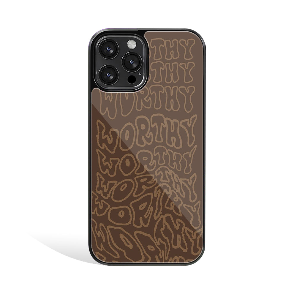 Worthy Brown | Glass Case