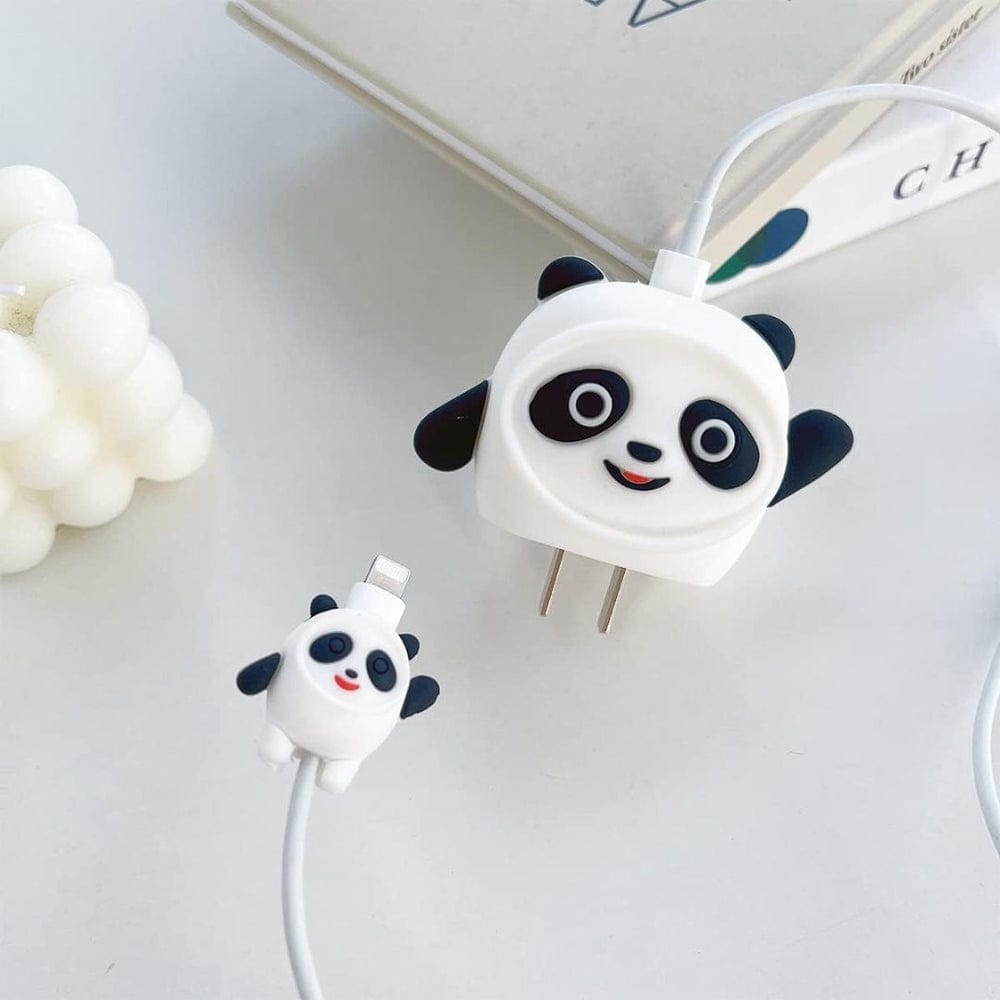 Panda Spark Iphone Charger Cover