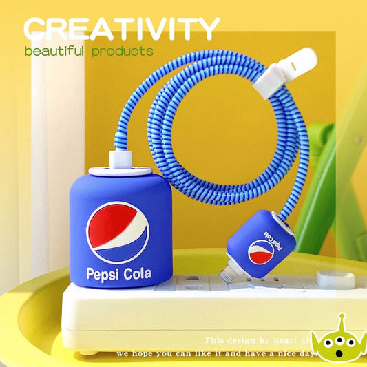 Pepsi Cola Iphone Charger Cover