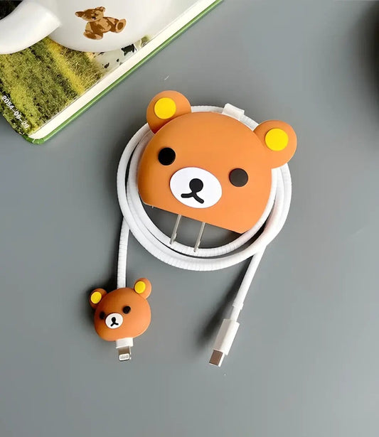 Grizzly Bear Iphone Charger Cover