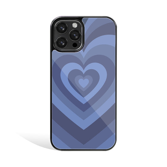 Blue Hearts | Glass Case