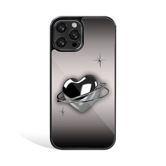 Metallic Heart | Glass Case
