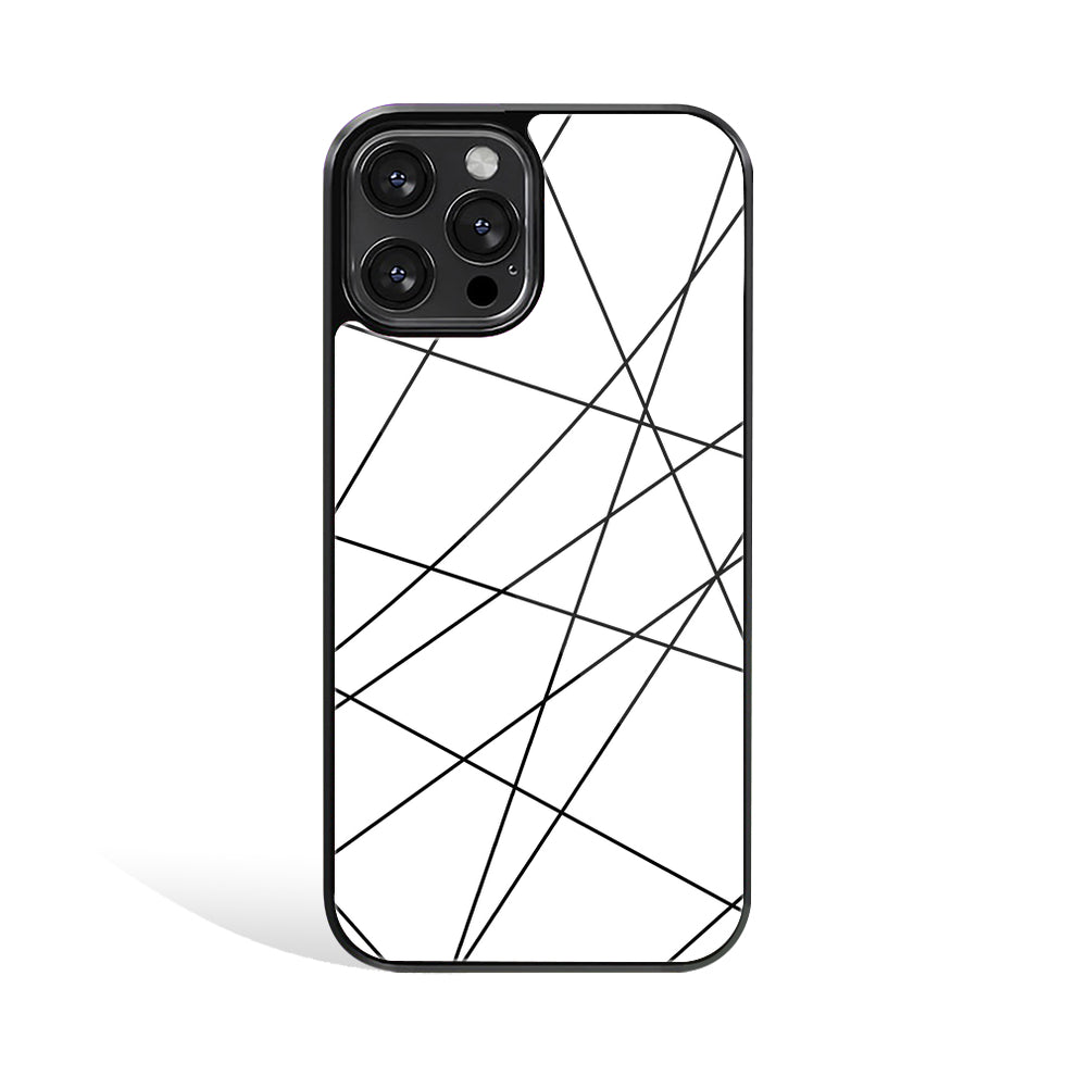 Black Lines | Glass Case
