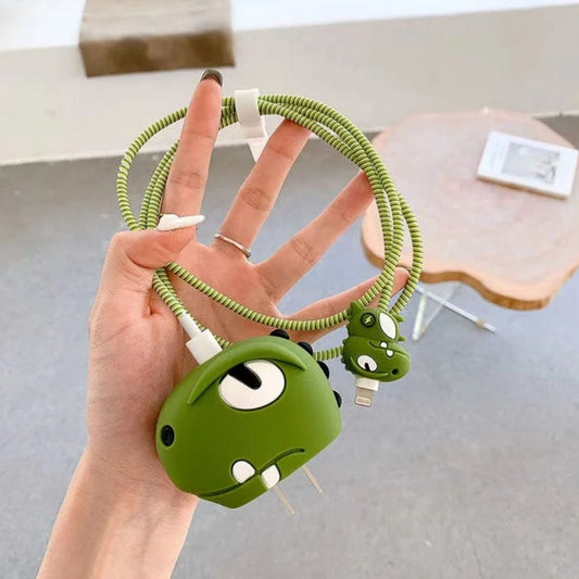Cozy Dino Iphone Charger Cover